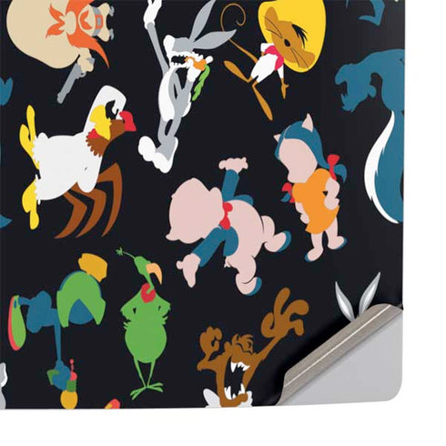 Looney Tunes Identity Pattern PS5 Slim Digital Edition Console Skin