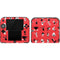 Looney Tunes Identity Red Pattern Nintendo 2DS Skin