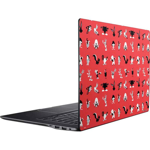 Looney Tunes Identity Red Pattern Ativ Book 9 (15.6in 2014) Skin