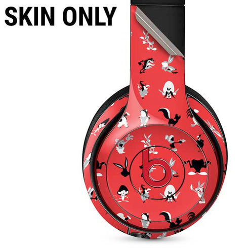 Looney Tunes Identity Red Pattern Beats Solo 3 Wireless Skin
