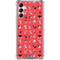 Looney Tunes Identity Red Pattern Gabb Phone 4 Clear Case