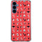 Looney Tunes Identity Red Pattern Galaxy A35 5G Clear Case