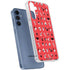 Looney Tunes Identity Red Pattern Galaxy A35 5G Clear Case