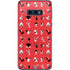 Looney Tunes Identity Red Pattern Galaxy S10e Skin