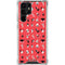Looney Tunes Identity Red Pattern Galaxy S23 Ultra Clear Case