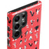 Looney Tunes Identity Red Pattern Galaxy S23 Ultra Pro Case