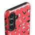 Looney Tunes Identity Red Pattern Galaxy S25 Impact Case
