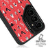 Looney Tunes Identity Red Pattern Galaxy S25 Kickstand Case