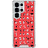 Looney Tunes Identity Red Pattern Galaxy S25 Ultra Clear Case