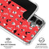 Looney Tunes Identity Red Pattern Galaxy S26 Clear Case