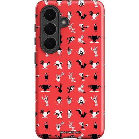 Looney Tunes Identity Red Pattern Galaxy S26 Impact Case
