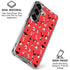 Looney Tunes Identity Red Pattern Galaxy S26 Plus Clear Case