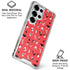 Looney Tunes Identity Red Pattern Galaxy S26 Ultra Clear Case