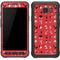 Looney Tunes Identity Red Pattern Galaxy S7 Active Skin