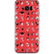 Looney Tunes Identity Red Pattern Galaxy S8 Plus Skin