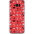 Looney Tunes Identity Red Pattern Galaxy S8 Plus Skin