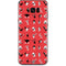 Looney Tunes Identity Red Pattern Galaxy S8 Skin