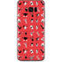Looney Tunes Identity Red Pattern Galaxy S8 Skin