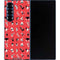 Looney Tunes Identity Red Pattern Galaxy Z Fold6 Skin