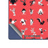 Looney Tunes Identity Red Pattern Galaxy Z Fold6 Skin