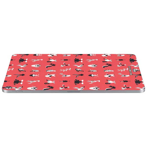 Looney Tunes Identity Red Pattern Apple iPad Air Skin
