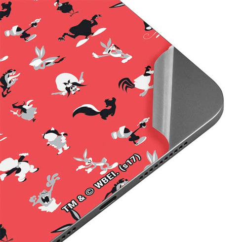 Looney Tunes Identity Red Pattern Apple iPad Mini Skin