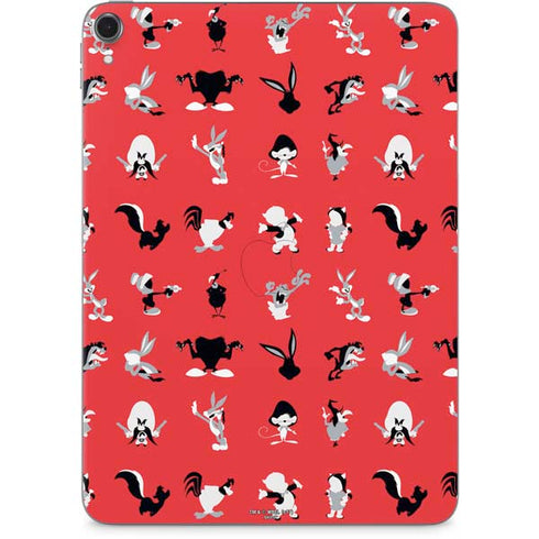 Looney Tunes Identity Red Pattern Apple iPad Pro Skin