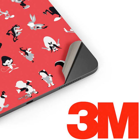 Looney Tunes Identity Red Pattern Apple iPad Pro Skin