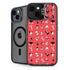Looney Tunes Identity Red Pattern iPhone 13 Kickstand Case