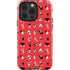 Looney Tunes Identity Red Pattern iPhone 15 Pro Impact Case