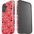 Looney Tunes Identity Red Pattern iPhone 16 Impact Case
