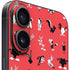 Looney Tunes Identity Red Pattern iPhone 16 Plus Skin