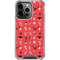 Looney Tunes Identity Red Pattern iPhone 16 Pro Max Clear Case