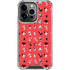 Looney Tunes Identity Red Pattern iPhone 16 Pro Max Clear Case