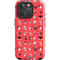 Looney Tunes Identity Red Pattern iPhone 16 Pro Max Impact Case