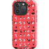 Looney Tunes Identity Red Pattern iPhone 16 Pro Max Impact Case