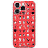 Looney Tunes Identity Red Pattern iPhone 16 Pro Skin