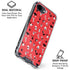 Looney Tunes Identity Red Pattern iPhone 16e Clear Case