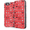 Looney Tunes Identity Red Pattern iPhone 7 Folio Case