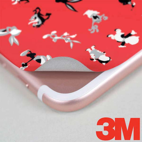 Looney Tunes Identity Red Pattern iPhone 7 Plus Skin