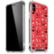 Looney Tunes Identity Red Pattern iPhone X/XS Clear Case
