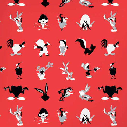 Looney Tunes Identity Red Pattern iPhone XS Max Skin