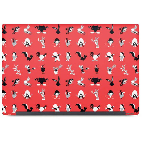 Looney Tunes Identity Red Pattern Dell Latitude Skin
