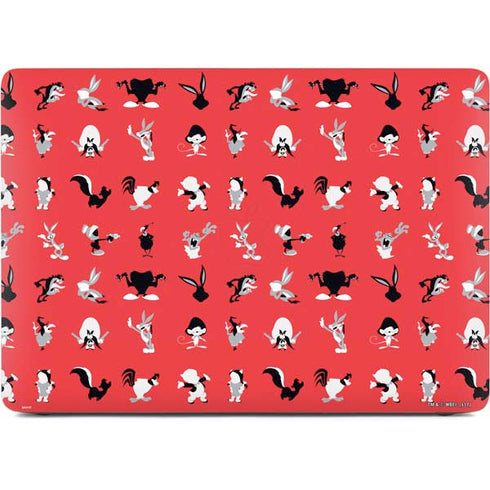 Looney Tunes Identity Red Pattern Apple MacBook Air Skin