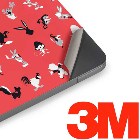 Looney Tunes Identity Red Pattern Apple MacBook Air Skin