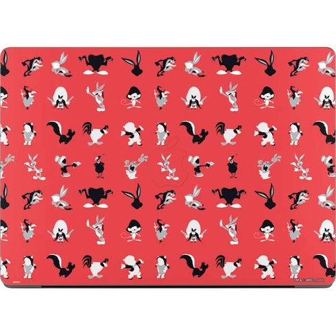 Looney Tunes Identity Red Pattern Apple MacBook Pro 14-inch Skin