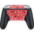Looney Tunes Identity Red Pattern Nintendo Switch 2 (2025) Pro Controller Skin