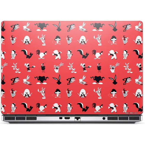 Looney Tunes Identity Red Pattern Dell Precision Skin