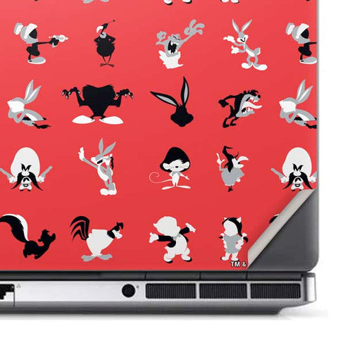 Looney Tunes Identity Red Pattern Dell Precision Skin