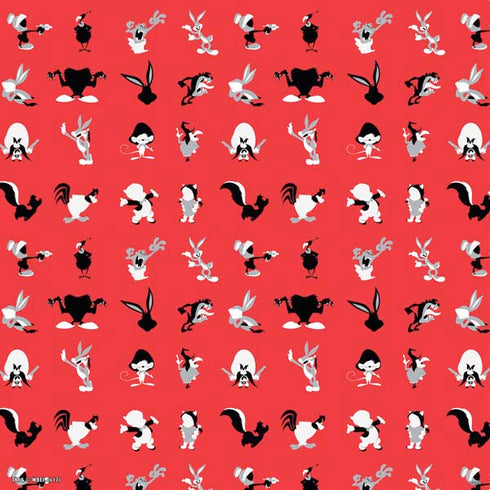 Looney Tunes Identity Red Pattern PS4 Console and Controller Bundle Skin